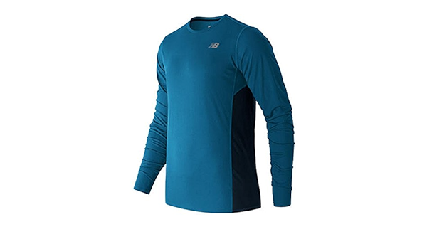 Amazon ニューバランス New Balance ランニング アクセレレイト長袖tシャツ Amt メンズ a バラクーダ Xl シャツ 通販