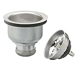 Plumb Pak pp5413 Strainerステンレススチール電源ボールDeepカップロック、