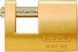 ABUS 82/63 KD B All Weather Solid Brass Body Monoblock Keyed Different Padlock by ABUS