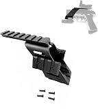 haoguizheng 20mm レール・ハンドガン対応 ユニバーサルピストル・レールシステム スコープサイト用