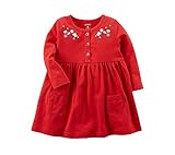 Carter's DRESS ベビー・ガールズ US サイズ: 12 Months カラー: レッド