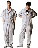ディッキーズ Dickies (山田辰)夏用半袖 ツヅキ服 711 シルバーグレイ 5Lサイズ