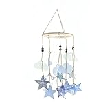 Roser Life Mobiles Handmade Hanging Mobile Blue Star (Pack of 1)【クリスマス】【ツリー】 [並行輸入品]