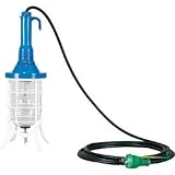 日動工業:日動 防雨＜密閉型＞アース付耐震ハンドランプ100W HLE-5W-100T 型式:HLE-5W-100T