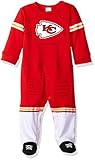 NFL Boys Footed Footysuit レッド