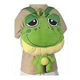 Happy Kritters Big Head Frog Backpack 18" by Fiesta [並行輸入品]
