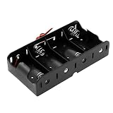 バラエティ本舗 単1形電池ボックス 6V出力 導線付き 直列接続式 単1 × 4個 電池ケース バッテリー ケース 電池 ホルダー アダプター