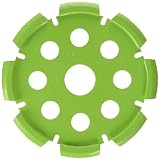 旭ダイヤモンド工業 ライトグリーン(Uカッター) 4インチX10X90°X20