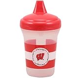 Wisconsin Badgers 5oz。Dripless Sippy Cup