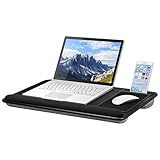 LapGear XLデラックスLaptop Lapdesk 91498ブラックカーボン 91498