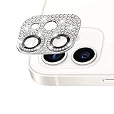 iPhone 12 mini/iPhone 11 カメラ保護ガラスフィルム カメラレンズ保護カバー アルミニウム合金＋強化ガラス製 カメラカバー キズ防止 露出オーバー防止 耐衝撃 防塵 防滴 薄型 3D全面保護 【1枚】 レッド iPhone 12 mini/iPhone 11 対応 カメラガラスフィルム