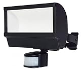 広範囲に明るい防雨センサーライト。1000ルーメン。 ELPA LEDセンサーライト ESL-W2001AC [簡易パッケージ品]