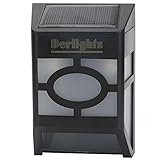 Derlights ソーラーライト ステップライト アウトドアライト 防水 太陽発電 省エネ 屋外照明/ステップ/軒先/庭/ガーデン/ドライブウェイ/玄関周りなどの照明用 (1個組)