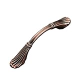 SunniMix 全2色2サイズ　ドアノブ　キャビネット　引き出し　プルハンドル　家具　ドア　装飾　 - ブロンズ, S