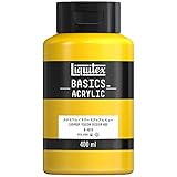 リキテックス(Liquitex) アクリル絵具ベーシックス カドミウムイエローミディアムヒュー B-018 400ml