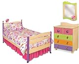 Room Magic Natural 5 Piece Bedroom Set, Garden [並行輸入品]
