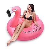 Flamingo PartyTube Inflatable Raft, Float In Style (for Adults and Kids)