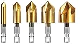 PROAM 5pc 面取りカッター 六角軸付 PA-373