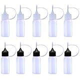 TOUFEIYUAN ニードルボトル スポイトボトル ドロッパーボトル 塗料ボトル 針付き 接着剤ボトル PE材料 10個 (10ML)
