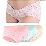 BEREAM マタニティショーツ マタニティ ショーツ 下着 ローライズ ３枚 セット ( L , 6.ツリー )