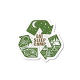 ステッカーパック(Sticker Pack) イートスリープキャンプ S