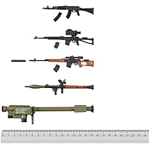 Amazon.co.jp: HiPlay ZYTOYS 1/12 MP5/M4/AK47/P90/M1887 銃