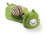 Newborn Baby Crochet Costume Photography Prop Outfit Tortoise Green [並行輸入品]