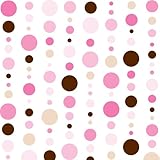 Caden Lane Classic Collection Changing Pad Cover, Pink Dot Line by Caden Lane
