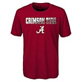 NCAAアラバマパフォーマンス半袖Tee L レッド