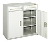 サカエ 保管庫 工具管理ユニット グレー色 900×450×H880mm KU-94BGY