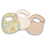 Born Free Soft Clean Bibs , Medallion , 3 - Pack