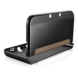 Nintendo New 3DS XL LL 2015用ブラック保護ケース プラスチック+アルミニウム フルボディ保護ハードシェルスキンケースカバー