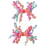ジンボリー GYMBOREE/ カーリー リボン クリップ コーラル 小物ジュエリー・ヘアーアクセサリー One Size【並行輸入】
