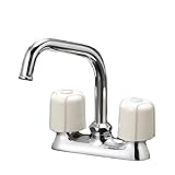 KVK 流し台用2ハンドル混合栓ビス止 KM17NEZCN