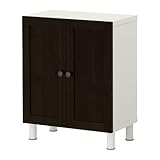 IKEA(イケア) STUVA ブラックブラウン 99893647 収納コンビネーション 扉付、ブラックブラウン