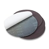 10インチ80グリットAdhesive Back酸化アルミニウムメタル研磨ディスク、5パック