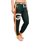 NFLグリーンベイパッカーズレディースJoggerパンツ、スモール、グリーン