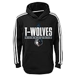 NBA Youth Boys 8 – 20プルオーバーPlaybookフード ブラック