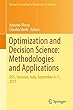 Optimization and Decision Science: Methodologies and Applications: ODS, Sorrento, Italy, September 4-7, 2017 (Springer Proceedings in Mathematics & Statistics)