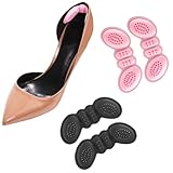 O.M.C TOKYO 靴擦れ防止パッド かかとパッド パンプス かかと 脱げ 防止 靴 サイズ調整 パカパカ防止 靴擦れ防止 靴擦れ すべり止め クッション効果 男女兼用 かかとパット (ピンク, 3mm靴ずれ防止用)