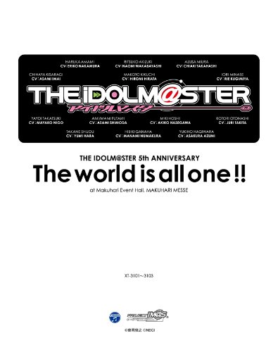 THE IDOLM@STER 5th ANNIVERSARY The world is all one!! Blu