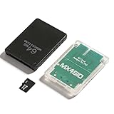 MX4SIO SIO2SD SD メモリ カード リーダー アダプター 64G ストレージ カードと 64MB FMCB V1.966 ゲーム データ ストレージ McBoot、Playstation2