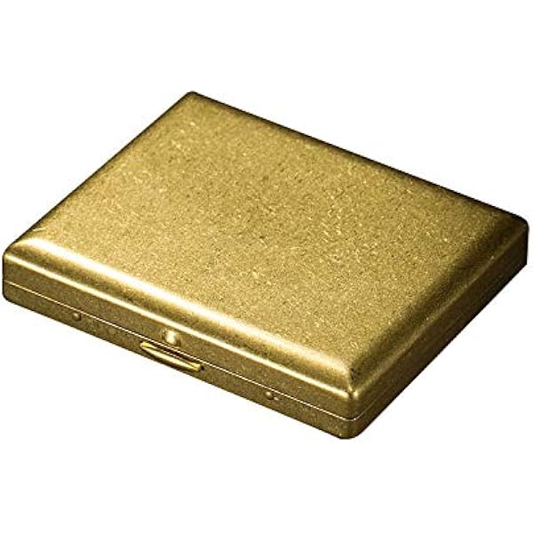 Amazon | [PARTISAN] ゴールド 金 カラー シガレットケース
