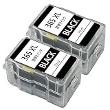 BC-365XL 詰め替えインクカートリッジ 互換 増量タイプ BC-365XLBK ブラック 2本セット 対応機種:PIXUS TS3530 TS3730 365 シリーズキヤノン用プリンターインクタンク 大容量 最新機種対応 補充用 個包装