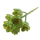 Homyl 全１６タイプ選ぶ　かわいい　プラスチック多肉植物　造花　人工植物　DIY　飾り付け　インテリア　生活を彩る　 - タイプ9