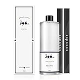 396 st.リードディフューザー 詰め替え用オイル500ml ファイバー製リードスティック10本付き ブラックチェリー (Black Cherry) ルームフレグランス - プレゼント 女性 誕生日 記念日 線香 贈り物 ギフト 人気