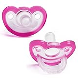 JollyPop+ PLUS+ Pacifier Unscented - Pink by JollyPop