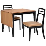 タマリビング ダイニングセット ミディアムブラウン 幅120・90cm ポンテ 50002934-40 2点入入