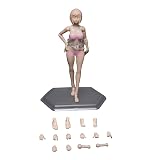 HiPlay 86TOYS 1/12 半シームレス素体 XLバスト 美白肌 T86-ST06-A 1/12 女性素体 超可動