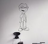 American Dad STEVE壁デカールビニールステッカーCartoonsホームアートインテリアリムーバブル装飾子供キッズ部屋家庭用品4 ( AMD )